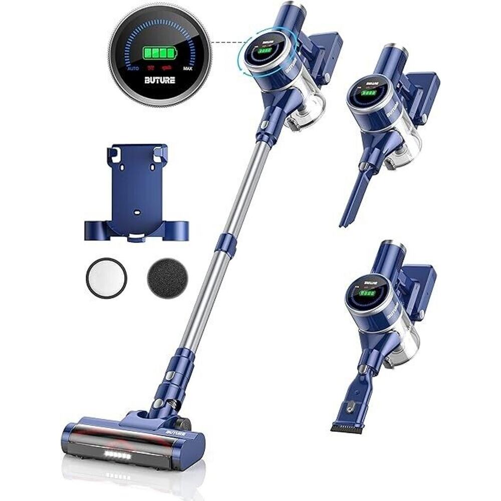 BUTURE JR500 Handheld Cordless Wireless Vacuum Cleaner Removable Battery